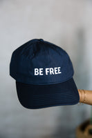 Be Free - Navy Dad Cap