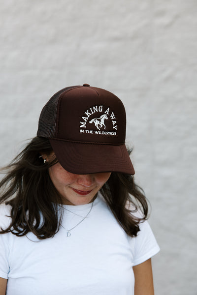 Making a Way Trucker Hat